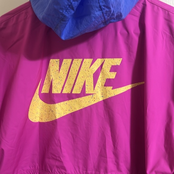 Nike Sportswear Icon Clash Jacket Fire Pink Packable Womens Medium Windbreaker - Picture 7 of 7